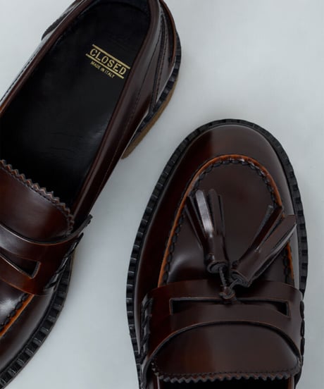 CLOSED Lady’s Tassel loafers/Dark brown