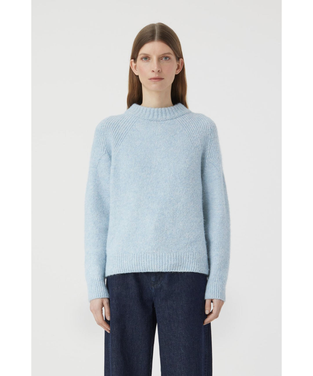 CLOSED/コットン＆アルパカクルーネックニット/2カラー | ETTA