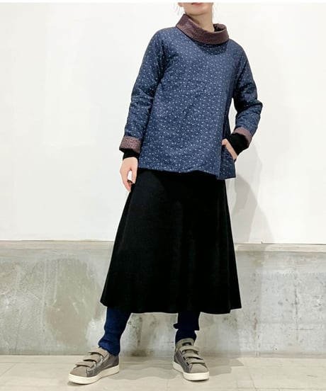 CLOSED/ ﾛﾝｸﾞｽﾘｰﾌﾞﾆｯﾄﾄﾞﾚｽ/Black