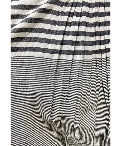 【残り僅か】injiriコットン100％/ドレス195/Black & Multi Check