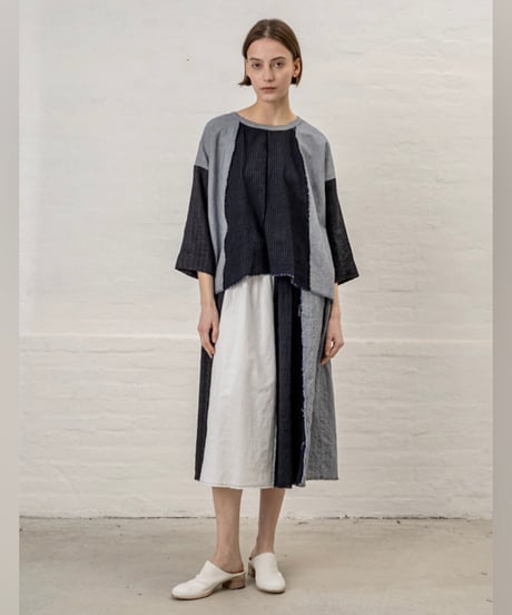 【残り僅か】Aequamente/パターンパネルスカート/マルチ