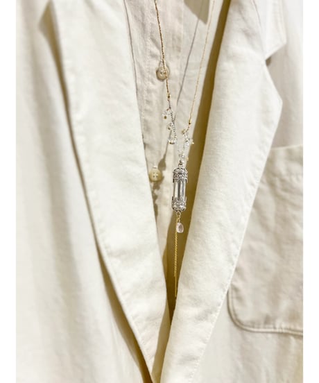 【残り僅か】nina des criquets/Jewelry Box Necklace with Silver 352479/シルバー