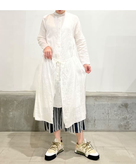 D-due Lab 972V Linen100%ドレス