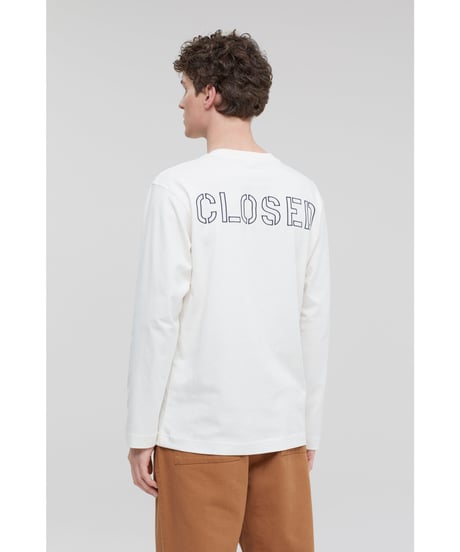 CLOSED Men's/ｵｰｶﾞﾆｯｸ・ﾛﾝｸﾞTEE/Ecru