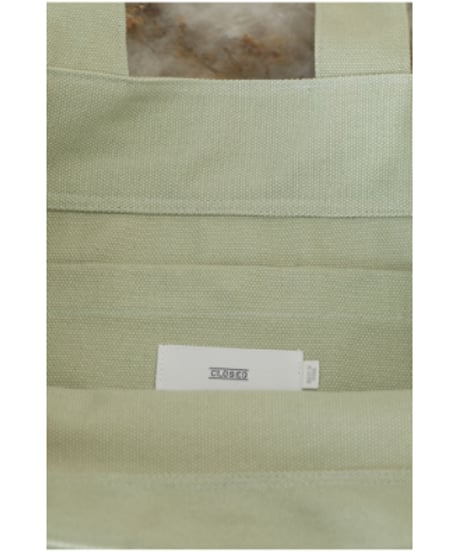 【残り僅か】CLOSED/Canvas Shopper Logo バッグ