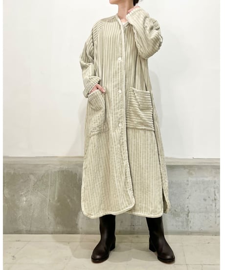 【残り僅か】elsa esturgie/ｺｯﾄﾝ100%ｺｰﾃﾞｭﾛｲｺｰﾄ/ﾗｲﾑｸﾞﾘｰﾝ