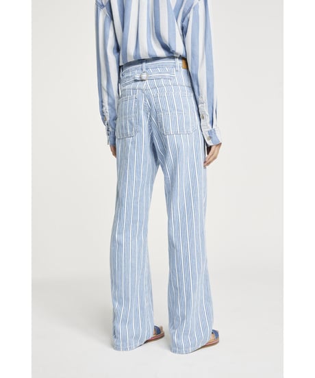 【残り僅か】CLOSED/リラックスフィット・ストレート/ブルーストライプ