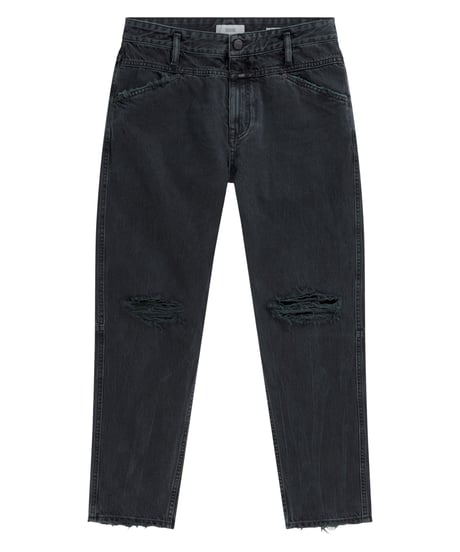 CLOSED Men's/ﾆｰｶｯﾄｵﾌ・X-lentﾃｰﾊﾟｰﾃﾞﾆﾑ/ﾌﾞﾗｯｸ＆ｸﾞﾘｰﾝ