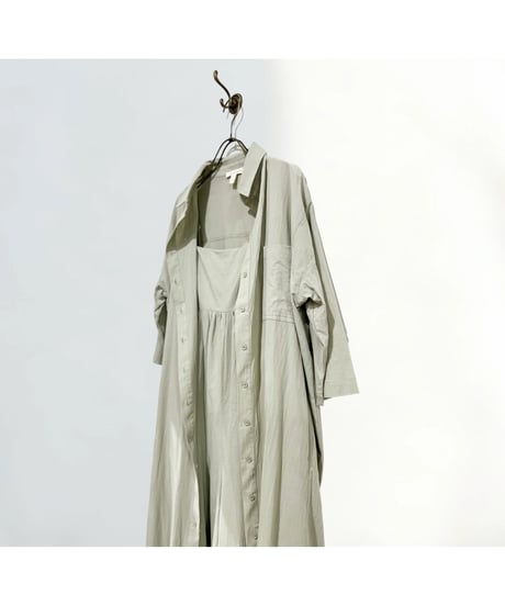 Cotton 100% / Jump suit / Dry Thyme