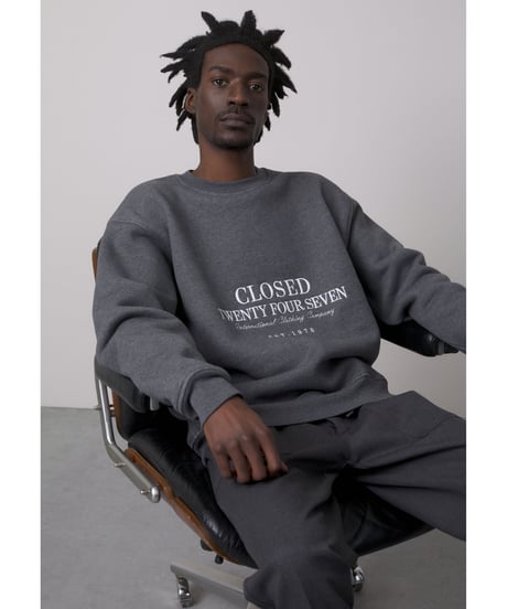 CLOSED Men's/ｵｰｶﾞﾆｯｸ裏毛ｽｴｯﾄ/Classic embroidery