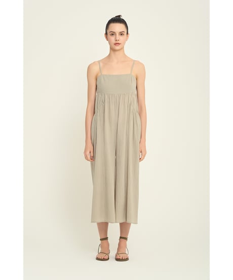 Cotton 100% / Jump suit / Dry Thyme
