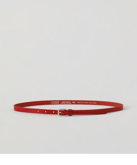 CLOSED /レザーBelt/レッド