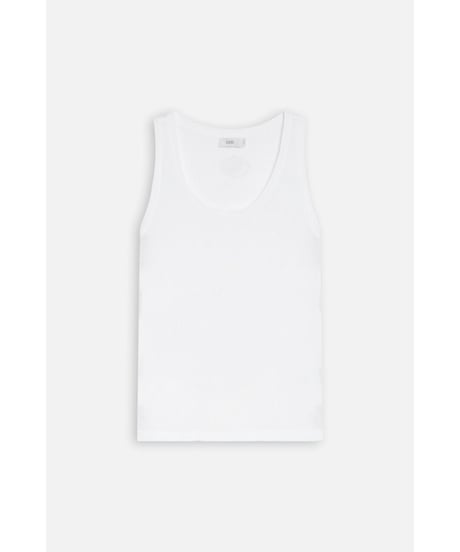 【残り僅か】CLOSED/LOGOタンクトップカットソー/Black, White