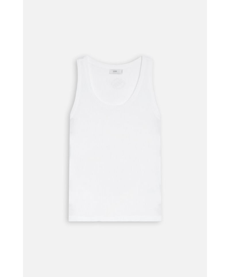残り僅か】CLOSED/LOGOタンクトップカットソー/Black, White | ETTA