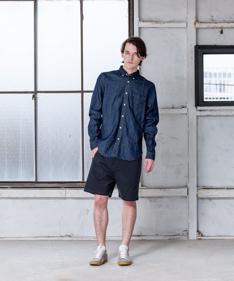 【残り僅か】CLOSED Men's/デニムシャツ/ダークブルー