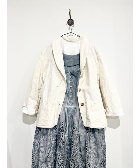 HannohWessel /バイオ&リサイクルコットンジャケット/Ivory