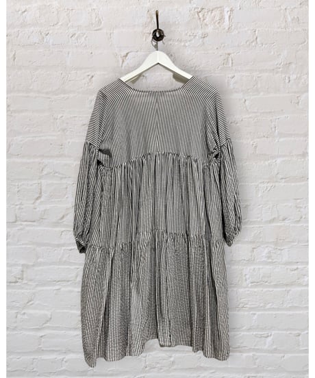 Cotton Shirt/Dress/Black stripes