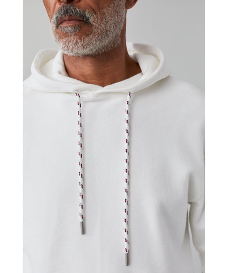 【残り僅か】CLOSED Men's/コットンパーカー/ホワイト
