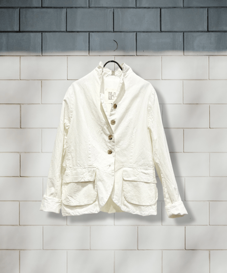 HannohWessel /Bio cottonジャケット/ホワイト