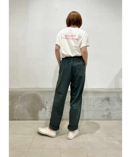 【残り僅か】CLOSED/Organic logoTシャツ/Cream