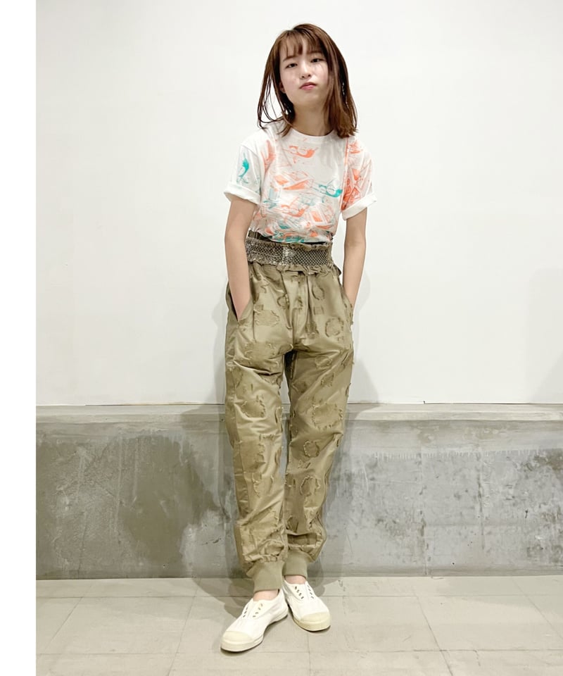 SPOLOGUM Unisex ベルト付きベージュ/パンツ | ETTA SPOLOGUM Unisex ベルト付きベージュ/パンツ | ETTA