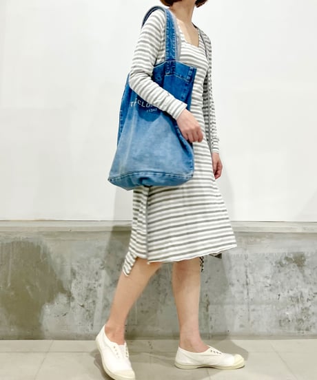 V::room /ノースリーブドレス/ライトグレー