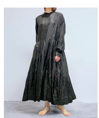 injiriシルク100％/Dress271/ブラック