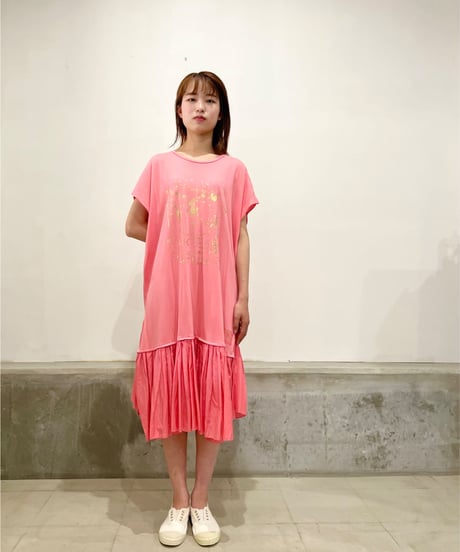 SPOLOGUMショートスリーブワンピース/フリーサイズ