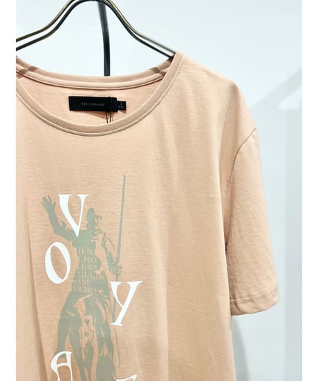 [残り僅か]Tee Library/RelaxTシャツ/ ベージュ