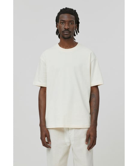 【残り僅か】CLOSED Men's/オーガニックプリントTEE/Cream