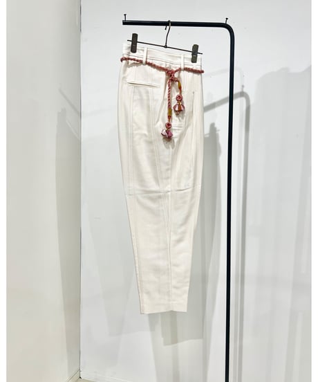 【残り僅か】CLOSED Unisex ／ハンドメイドベルト／Bright jasper