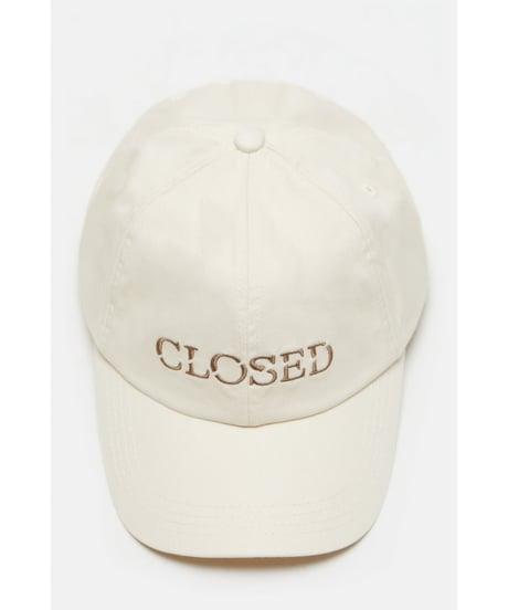 CLOSED/コットンLOGOキャップ/4カラー