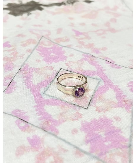 【残り僅か】Pink Tourmaline & 925 Star Silver/リング
