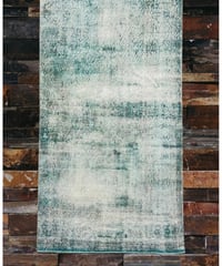 Turkish carpet X Large /Blue patchwork/vintage and antique