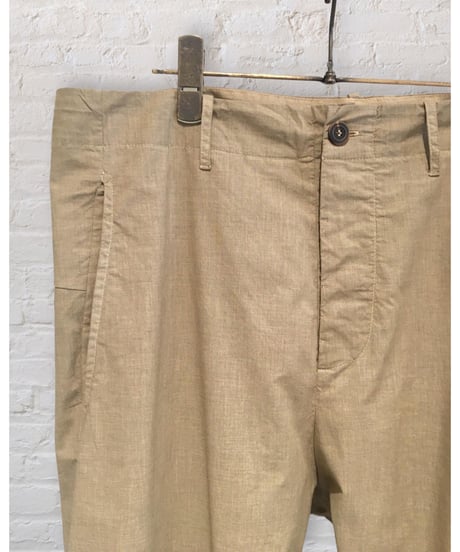 Men'sコットンストレッチパンツ/HannohWessel/ベージュ