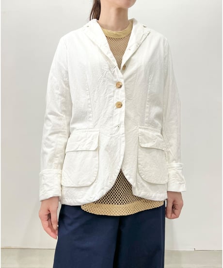 HannohWessel /Bio cottonジャケット/ホワイト