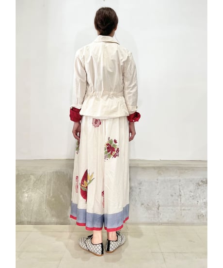 HannohWessel /バイオ&リサイクルコットンジャケット/Ivory