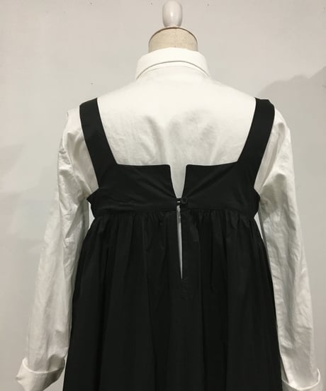 Les filles d'ailleurs／タフタ・ブラックドレス／ロング丈