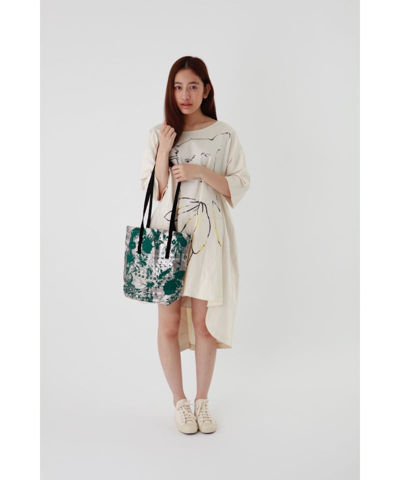 D-due 401V キャンバス地ベアー柄ワンピースサイズ38 | ETTA 