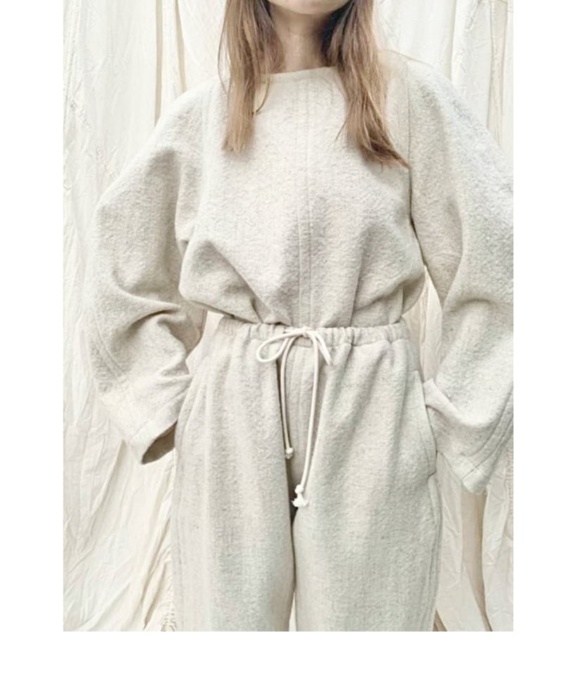 オーガニックウールトロピカルジョガーパンツ