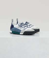 【残り僅か】CLOSED Unisex レースアップスニーカー/Blue slate