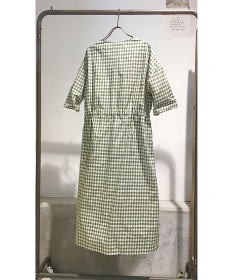 Mamab./ギンガムドレス/コットンナイロン/アロエ