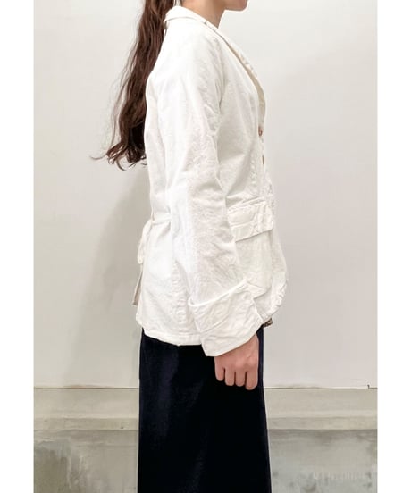 HannohWessel /Bio cottonジャケット/ホワイト