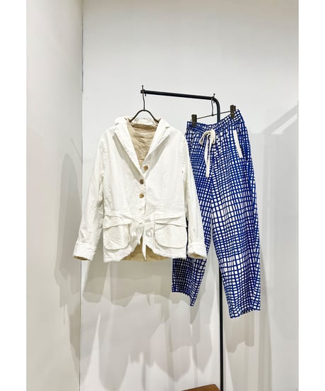 HannohWessel /Bio cottonジャケット/ホワイト