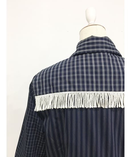 Marche21/コットン100%サラサラのシャツ地/ジャケット