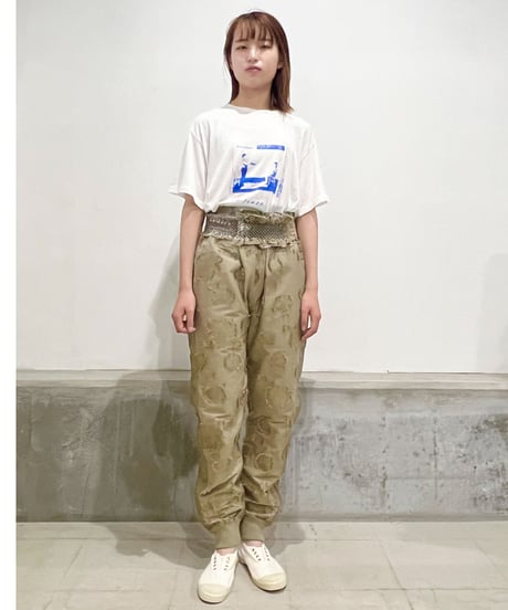 SPOLOGUM  Unisex ベルト付きベージュ/パンツ