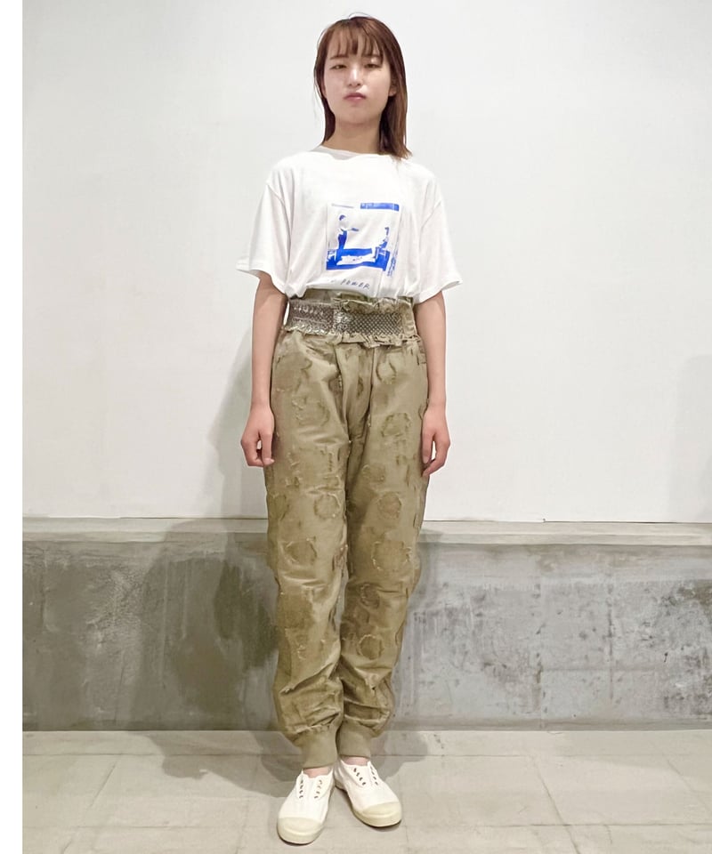 SPOLOGUM Unisex ベルト付きベージュ/パンツ | ETTA