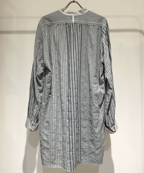 Men'sコットンストライプシャツ/HannohWessel/Mサイズ