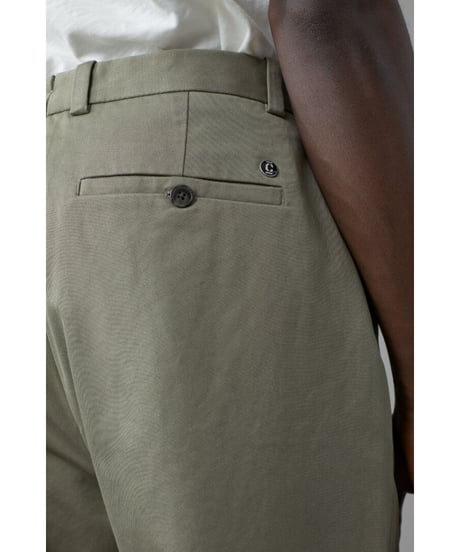 CLOSED Men's/ﾁﾉ・ﾘﾋﾞﾝｸﾞﾜｲﾄﾞ/Pole Khaki