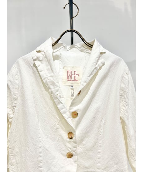 HannohWessel /Bio cottonジャケット/ホワイト